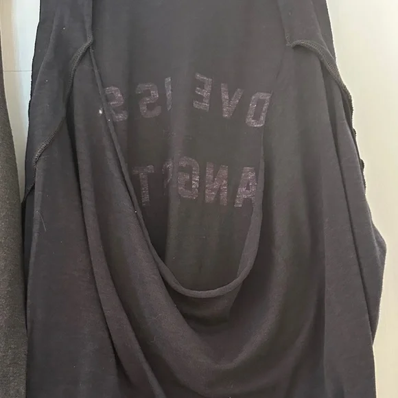 Spiritual Gangster Black 'Love' & 'Love Is So Gangster' Graphic Tank Top bundle - Picture 3 of 5